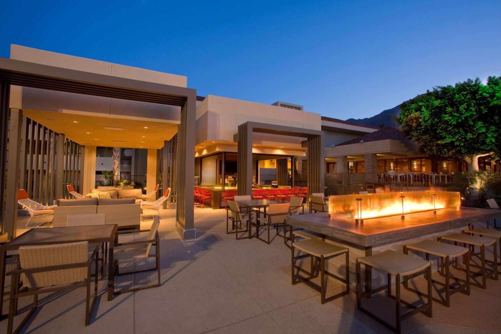Hilton Palm Springs Hotell Exteriör bild