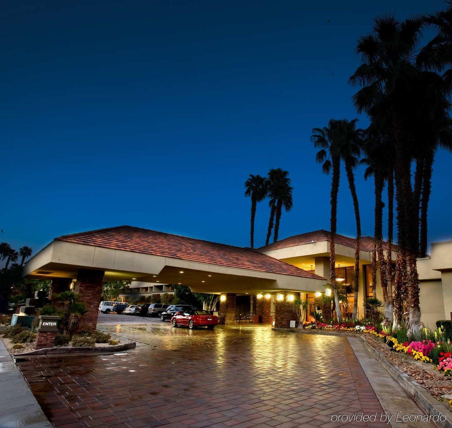 Hilton Palm Springs Hotell Exteriör bild