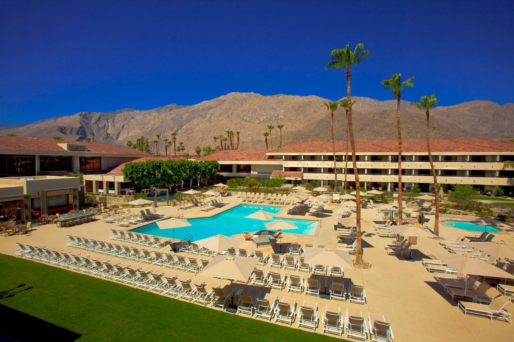 Hilton Palm Springs Hotell Exteriör bild
